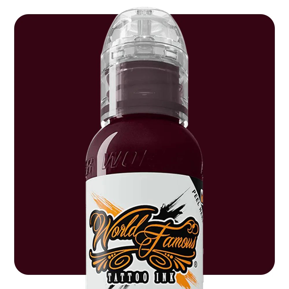 World Famous Tattoo Ink - Burgundy Wine