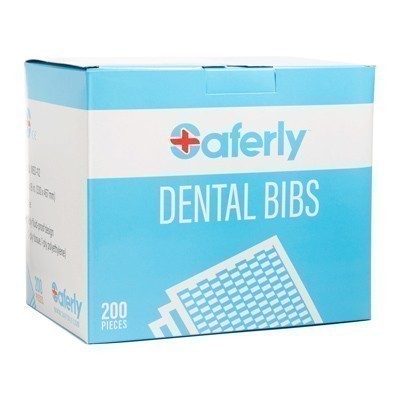Case of 200 13" x 18" Dental Bibs by Saferly