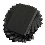 Case of 500 Adenna Medical Black Dental Bibs - 13" x 18"