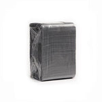 Case of 500 Saferly Medical Black Dental Bibs - 13" x 18"