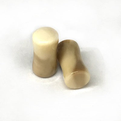 Classic Plug in Rare Color Fossilized Walrus Tusk