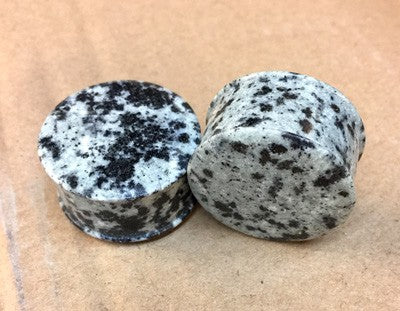 Classic Plugs in Dalmatian Agate