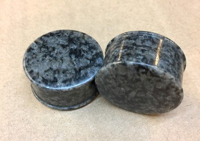 Classic Plugs in “Ghost Gray” Spanish Granite