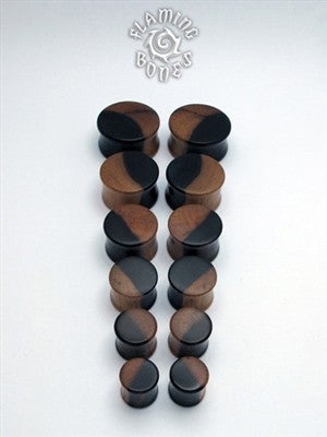 Classic Plugs in Rare Black & White Dogwood