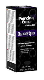 Piercing Care Cleansing Spray by Tattoo Goo - 2oz Bottles