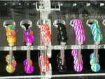 Acrylic Jewelry Display Racks for 18” Double Sided Body Jewelry Display