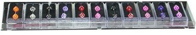 Acrylic Jewelry Display Racks for 18” Double Sided Body Jewelry Display