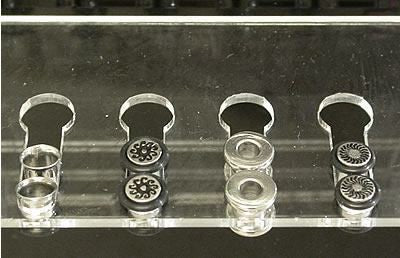 Acrylic Jewelry Display Racks for 18” Double Sided Body Jewelry Display