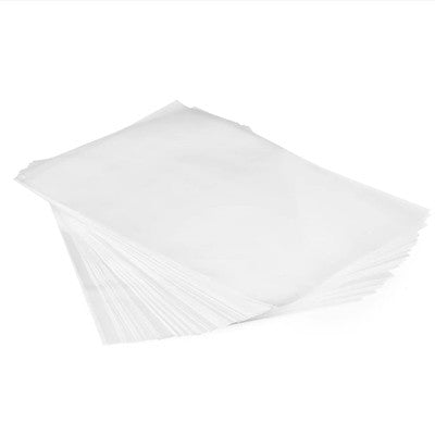 Clear Stencil Sheets by Saferly - 8.5" x 11" - Box of 200