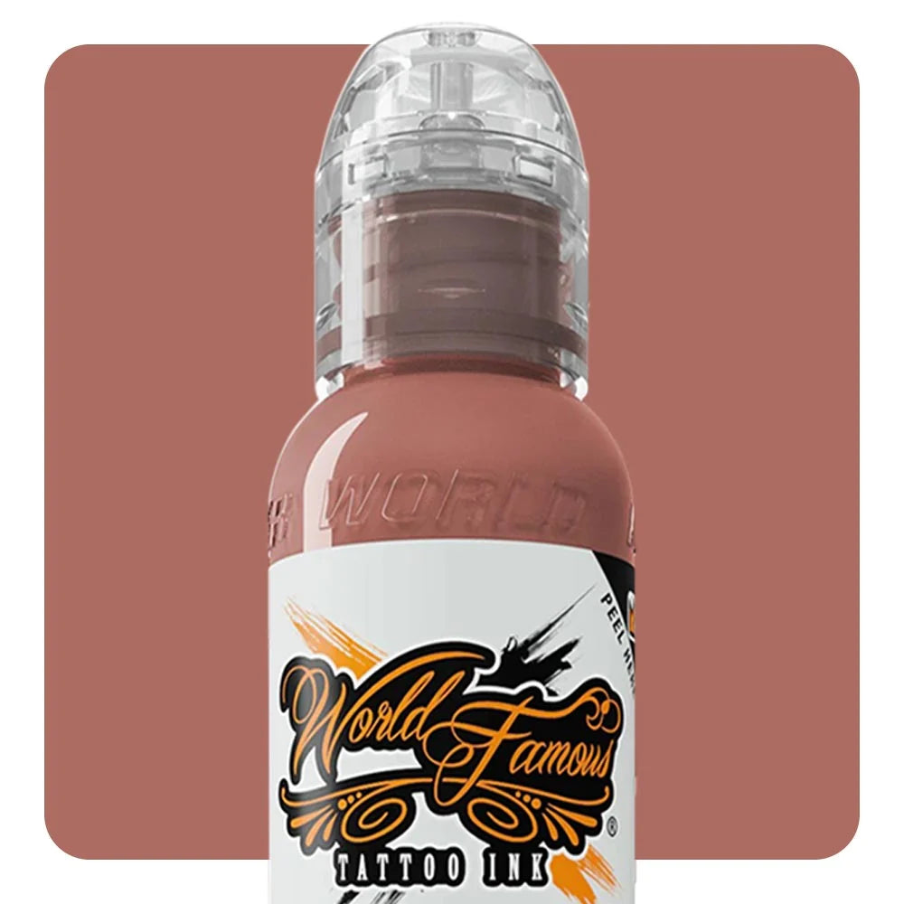 World Famous Tattoo Ink — Pink Ribbon Cool Peach