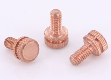 Copper Front Binding Post Screw - M4 Metric - Version 6