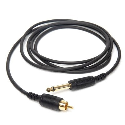 Critical 6' Standard Straight RCA Cord - Black