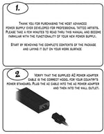 Critical Tattoo CX1-G2 Power Supply