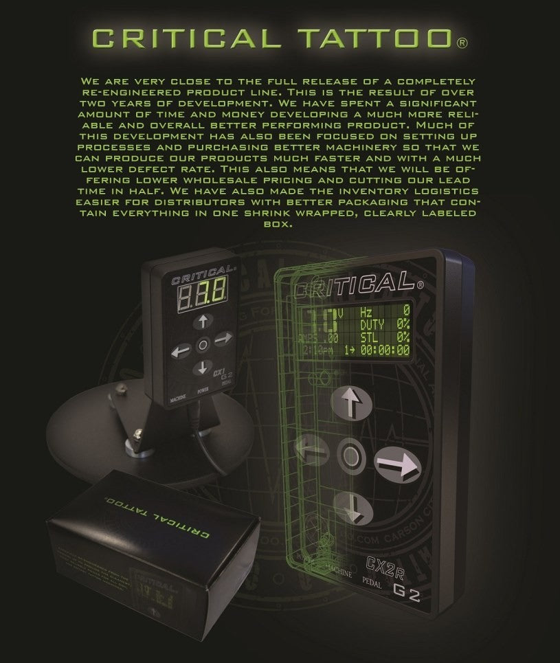 Critical Tattoo CX1-G2 Power Supply