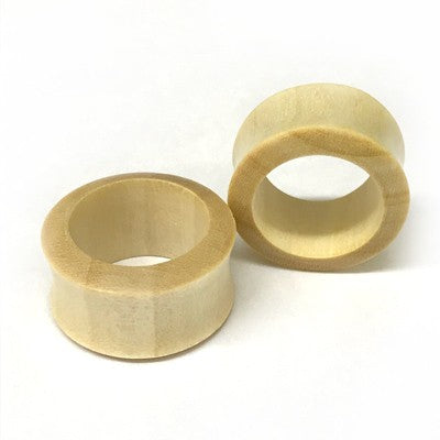 Crocodile Wood Double Flared Tunnels