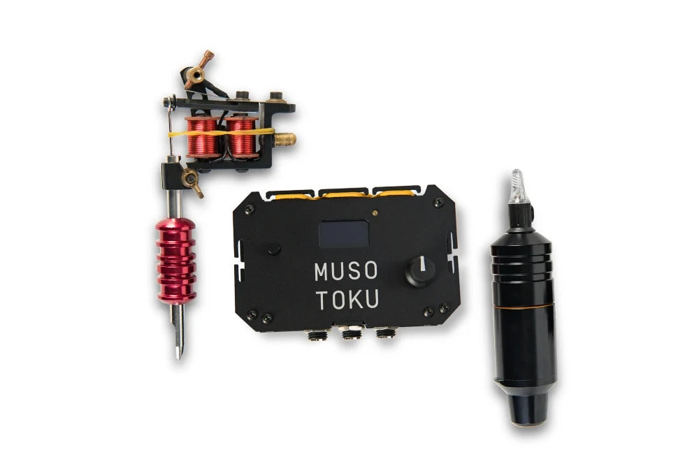 Musotoku MK-2 Tattoo Power Supply — Dual USB-C Inputs