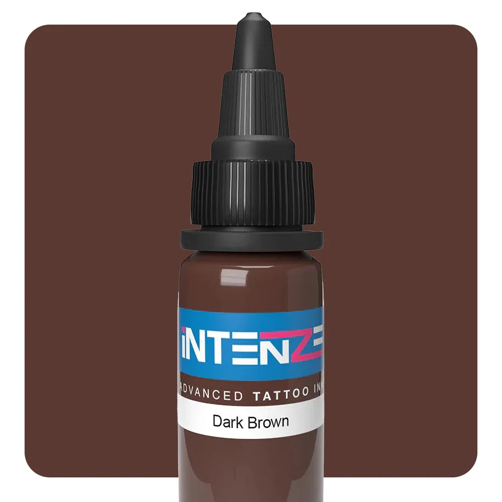 Dark Brown - Intenze Tattoo Ink