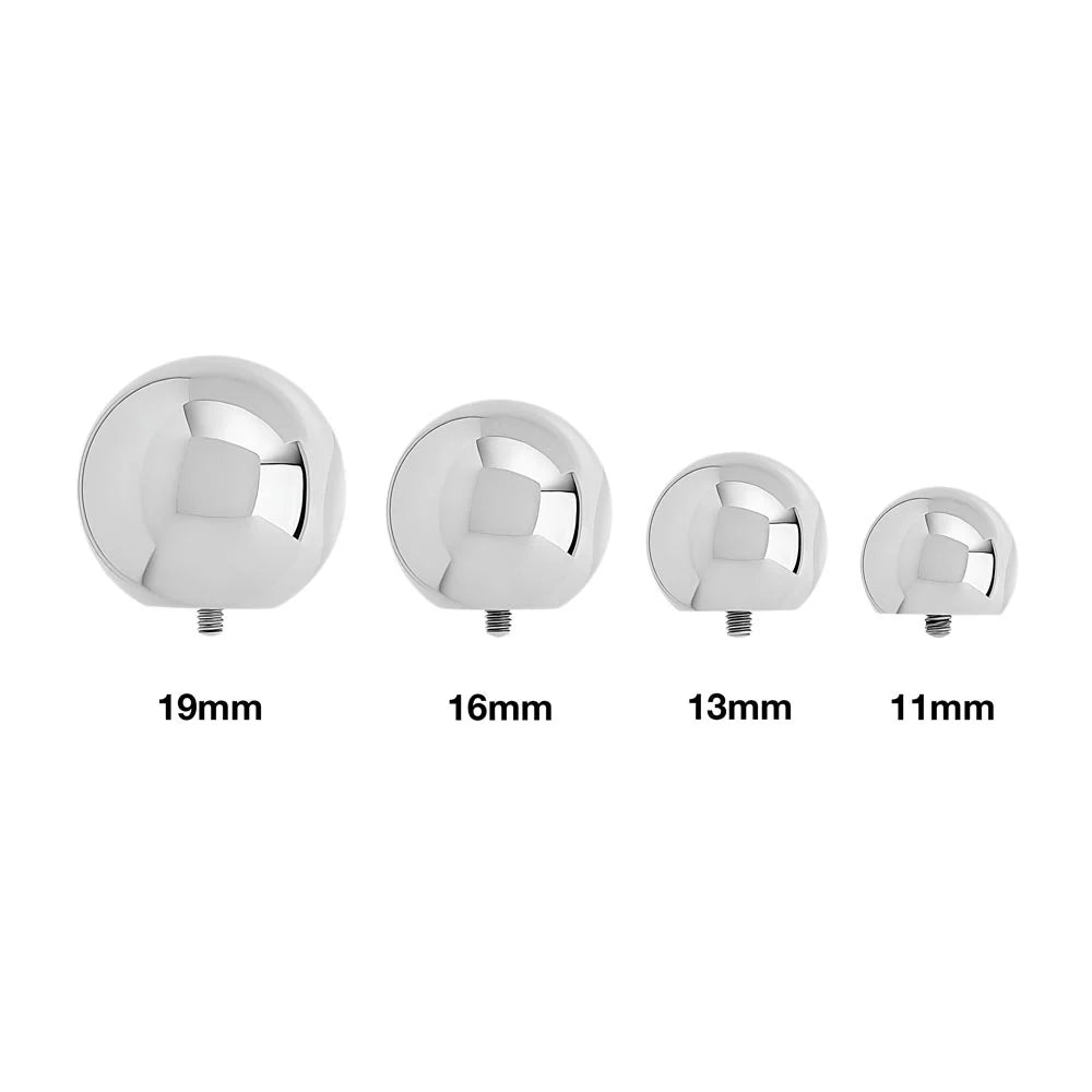 0g Internally Threaded Countersunk Steel Ball