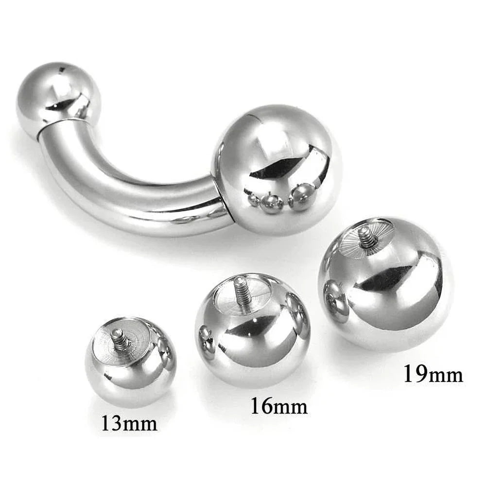 0g Internally Threaded Countersunk Steel Ball