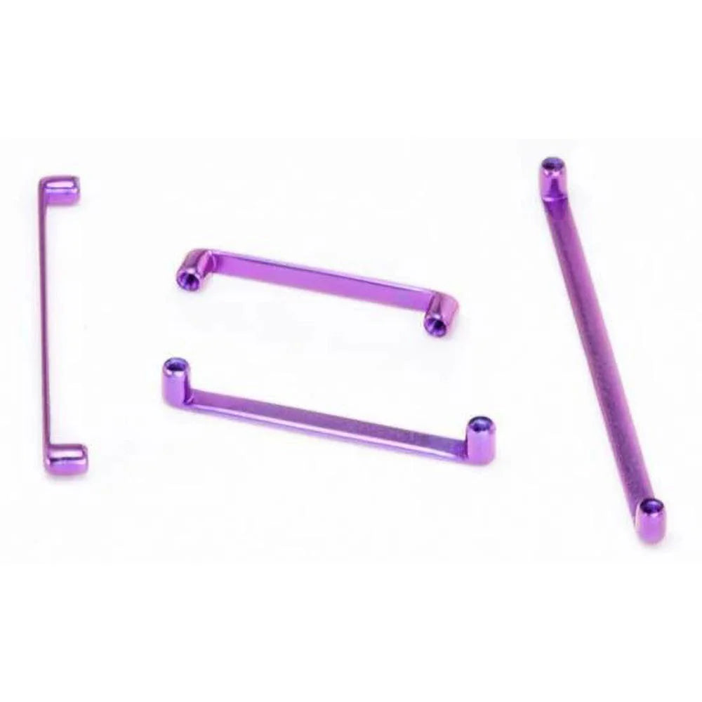 Tilum 14g Internally Threaded Flat Titanium Surface Barbell with 2mm Rise