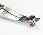 Thin 5" Dermal Anchor Holder Steel Forceps