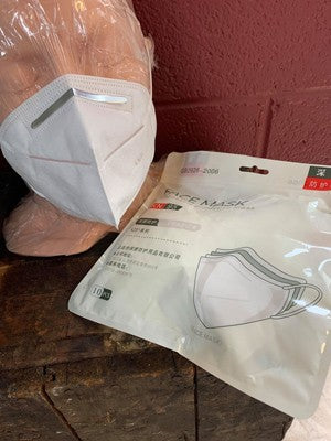 Disposable China Graded KN95 Surgical Mask - Ten Pack