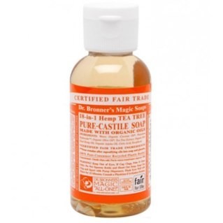 Dr. Bronner’s Pure-Castile Soap - Tea Tree – 2oz Bottle