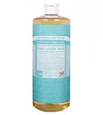 Dr. Bronner’s Pure-Castile Soap - Unscented Baby-Mild – 32oz Bottle