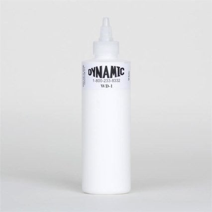 Dynamic White Tattoo Ink - 8oz Bottle