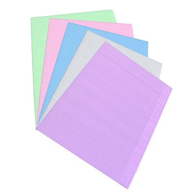 Dynarex Brand Dental Bibs/Lap Cloths - Case of 500