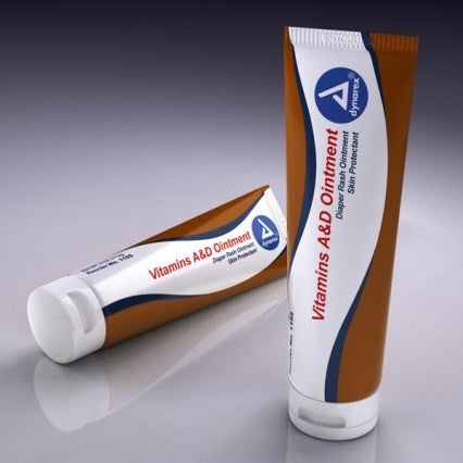 Dynarex Vitamins A&D Ointment - 4oz Tube
