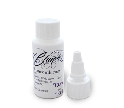 El Blanco White Pigment Tattoo Ink by Dr. Claw - 1oz.