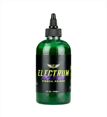 Electrum Premium Tattoo Stencil Primer - Green - 8oz