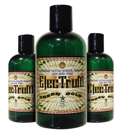 Electrum Premium Tattoo Stencil Remover and Skin Prep - 8oz