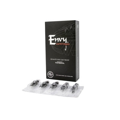 Envy Standard Cartridge Tattoo Needles - Box of 10