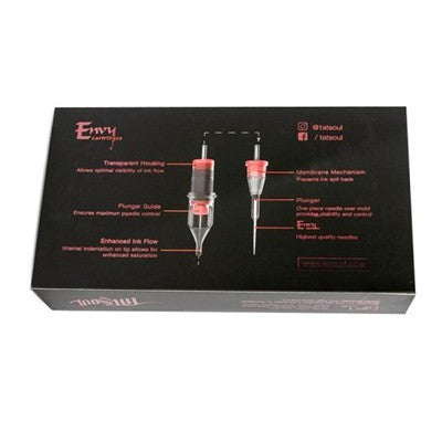 Envy Traditional Cartridge Tattoo Needles - Box of 10