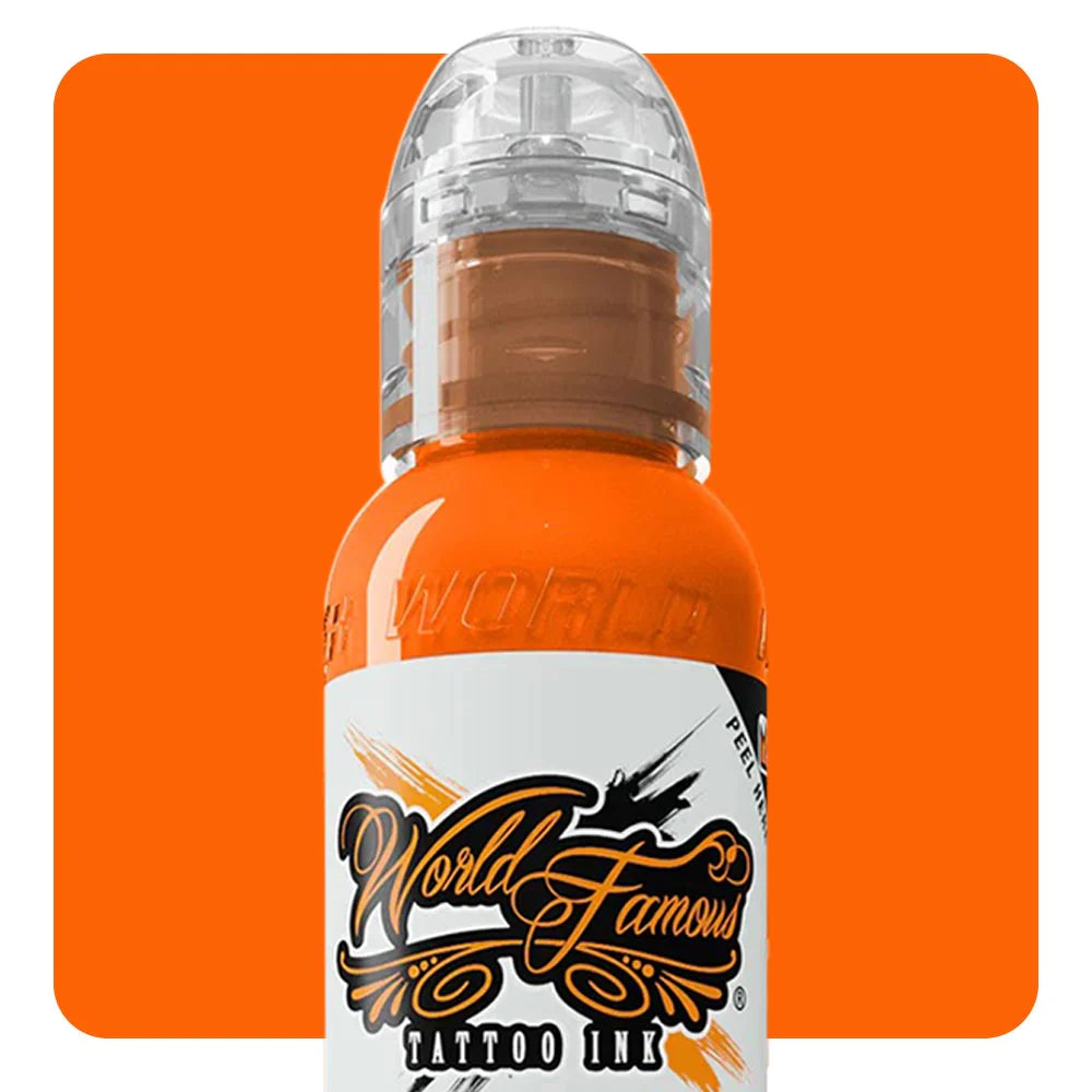 World Famous Tattoo Ink - Everest Orange