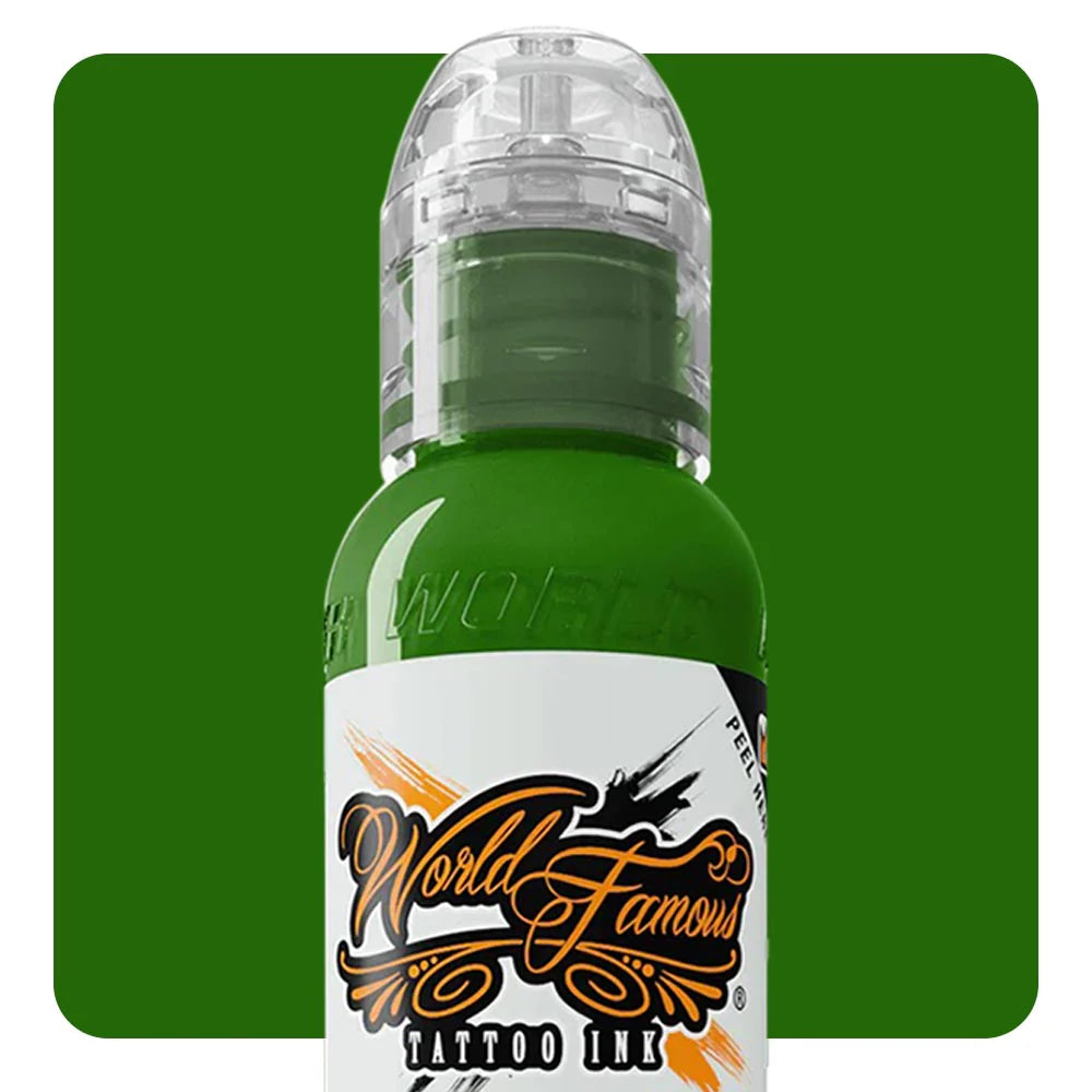 World Famous Tattoo Ink - Everglades Green