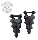 Forma 6 Stirrups in Black Water Buffalo Horn