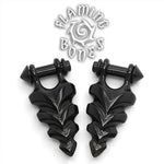 Forma 6 Stirrups in Black Water Buffalo Horn