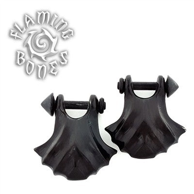 Forma 8 Stirrups in Black Water Buffalo Horn