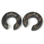 Free Rings in Palm Wood - Crosscut Pattern