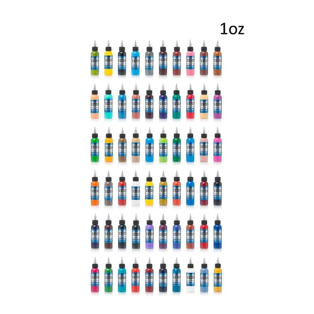 60 Color Full Set - Fusion Tattoo Ink