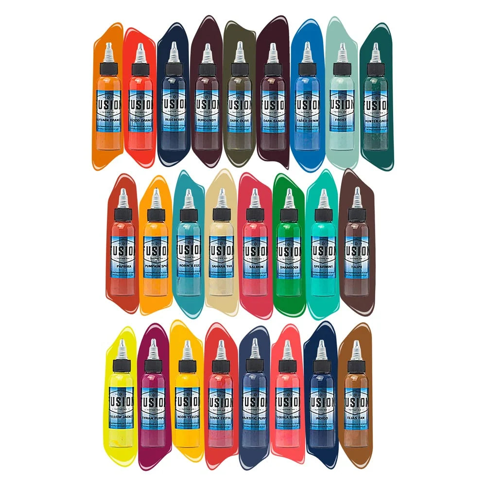 Fusion Tattoo Ink 25 Color Set