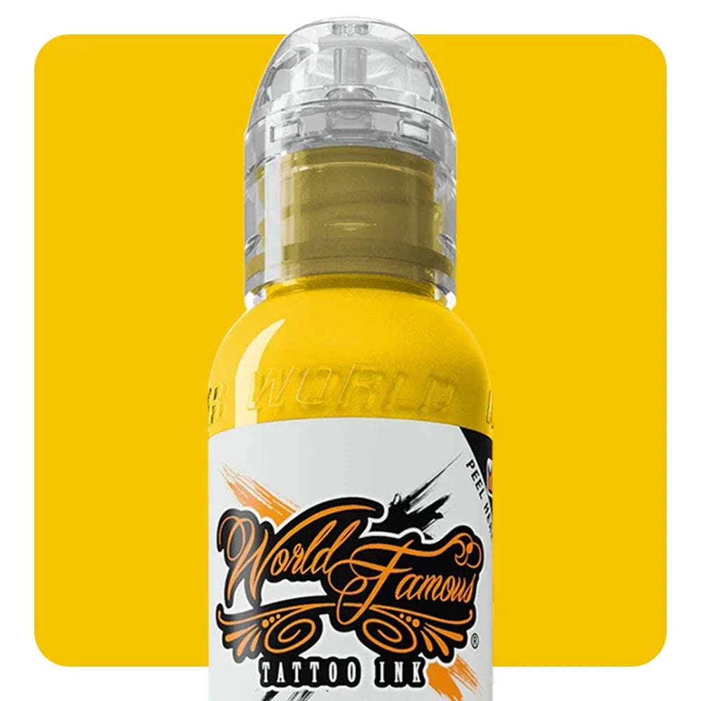 World Famous Tattoo Ink - Great Wall Yellow