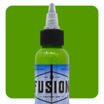 Gradient Green with Yellow 4-Pack — Fusion Tattoo Ink — 1oz