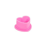 Heart Ink Caps by Saferly - Bag of 500 - Choose color & size