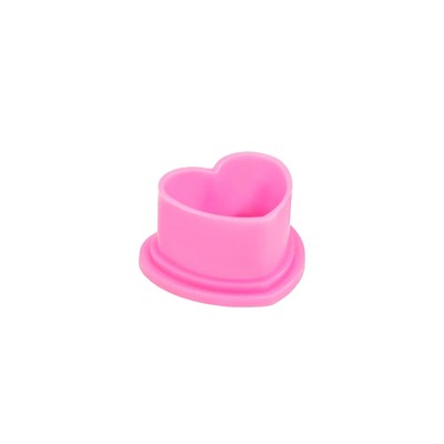 Heart Ink Caps by Saferly - Bag of 500 - Choose color & size