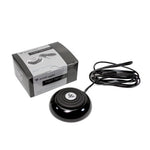 Heavy Duty Round Metal Foot Switch with Phono Tip