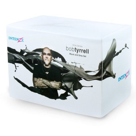 Bob Tyrrell Advanced Black and Grey Tattoo Ink Formula Set - Intenze Tattoo Ink